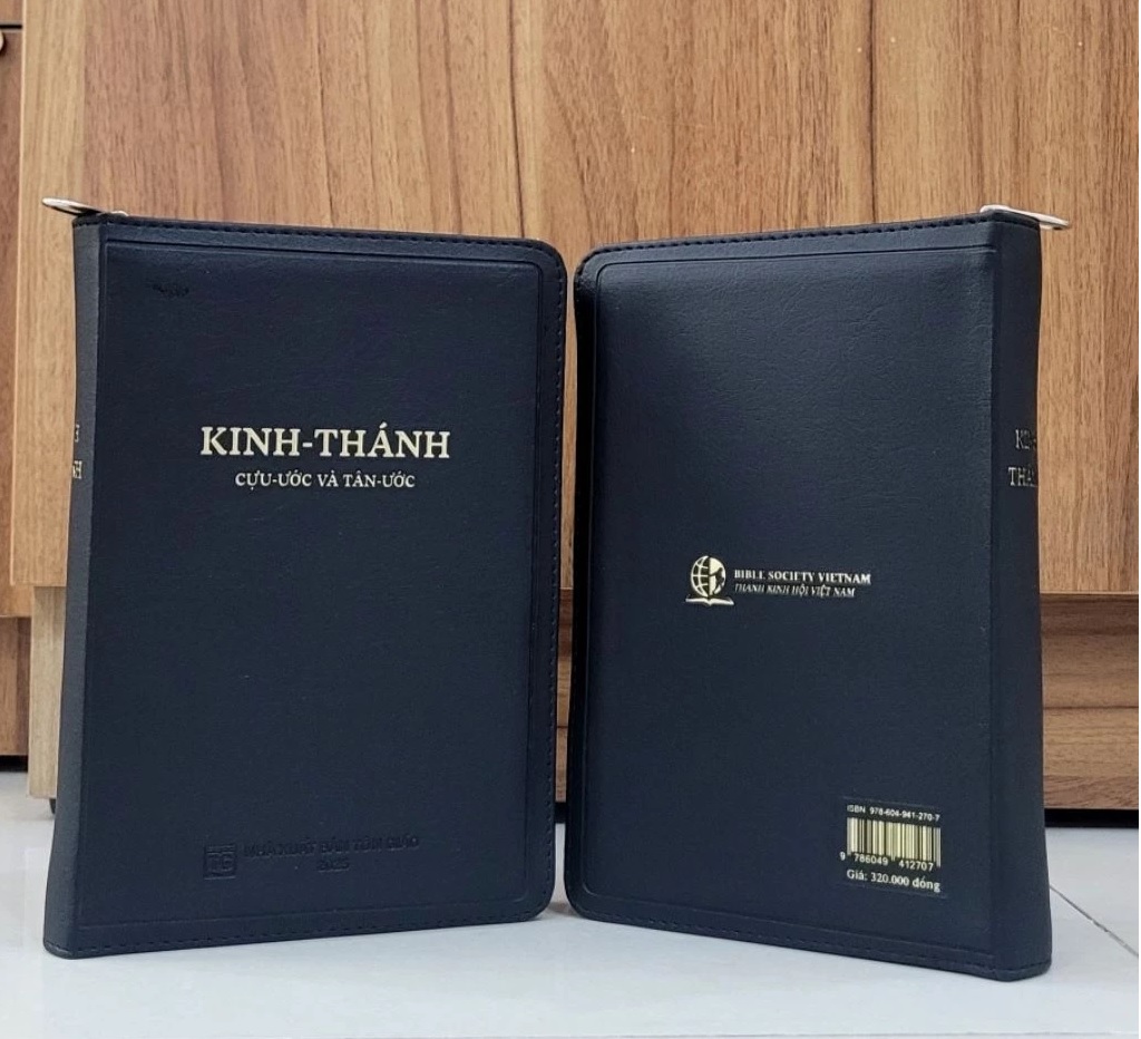 Kinh Thánh Bản Truyền Thống 1925 — bìa da khóa kéo